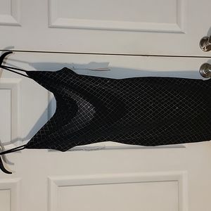 Blashe Los Angeles black glitter dress